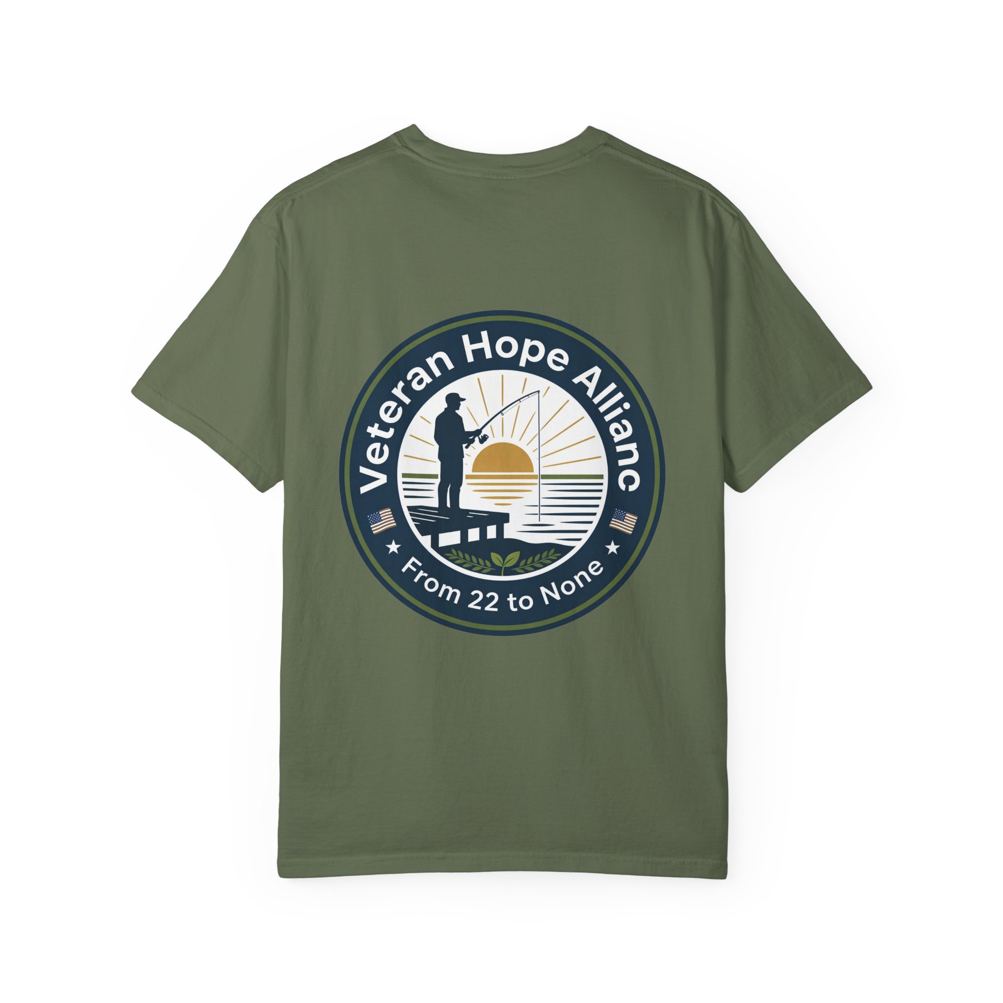 Veteran Hope Alliance Logo T-Shirt — 'From 22 to None' Support Tee - Image 34