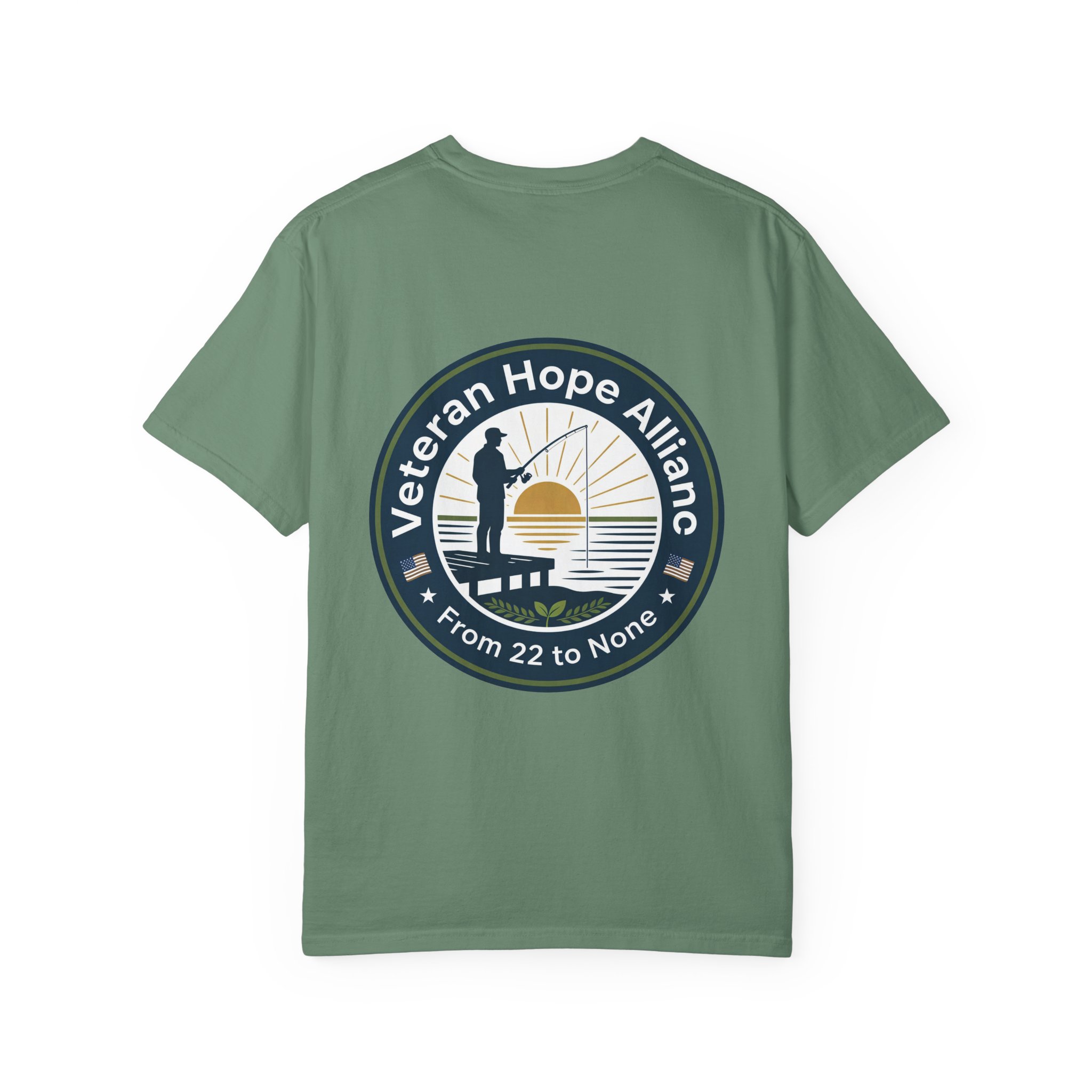 Veteran Hope Alliance Logo T-Shirt — 'From 22 to None' Support Tee - Image 10
