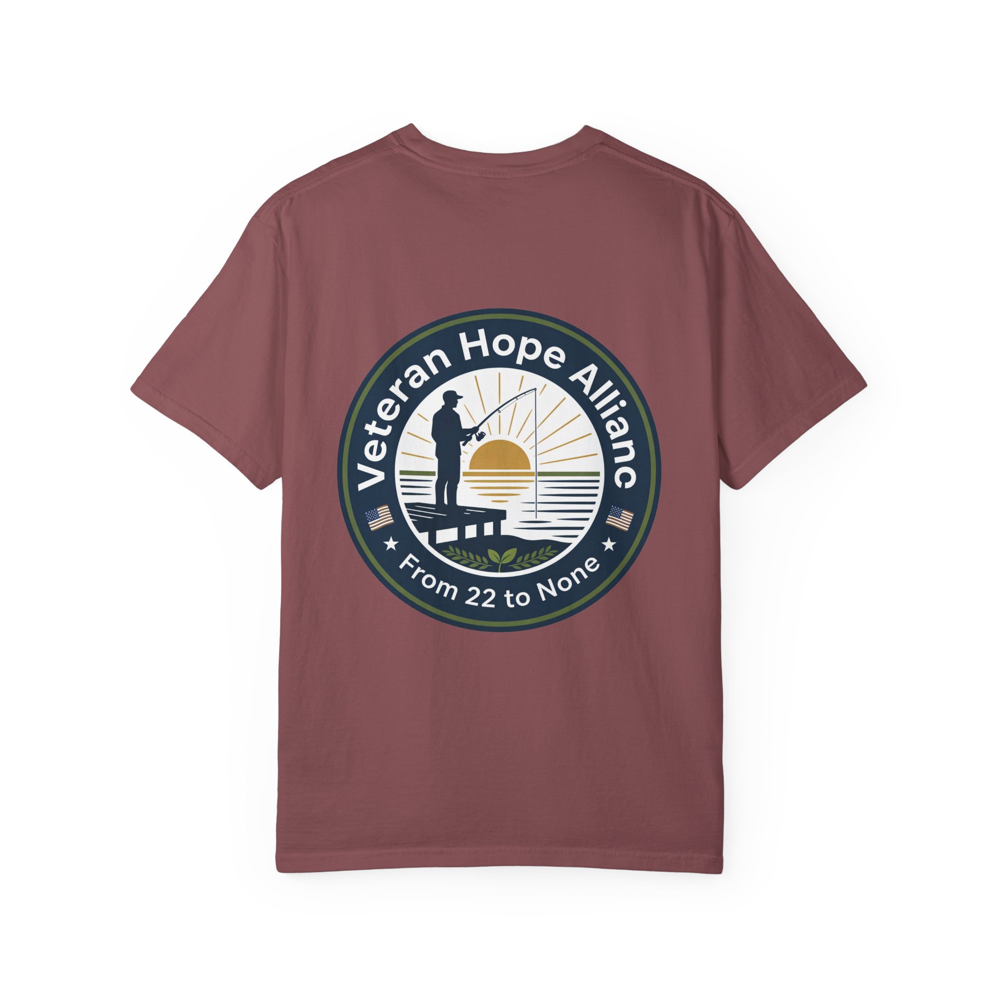 Veteran Hope Alliance Logo T-Shirt — 'From 22 to None' Support Tee - Image 30