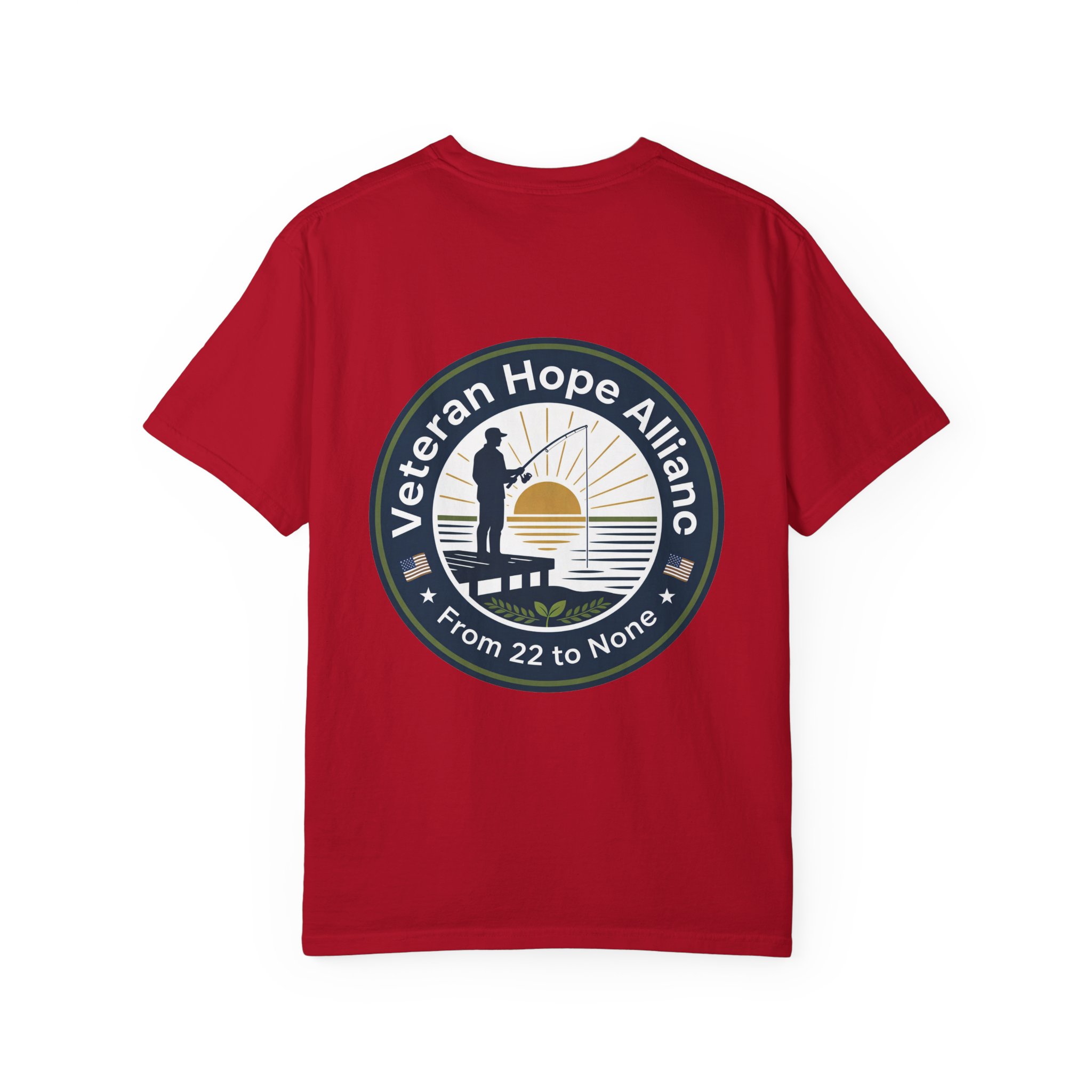 Veteran Hope Alliance Logo T-Shirt — 'From 22 to None' Support Tee - Image 26