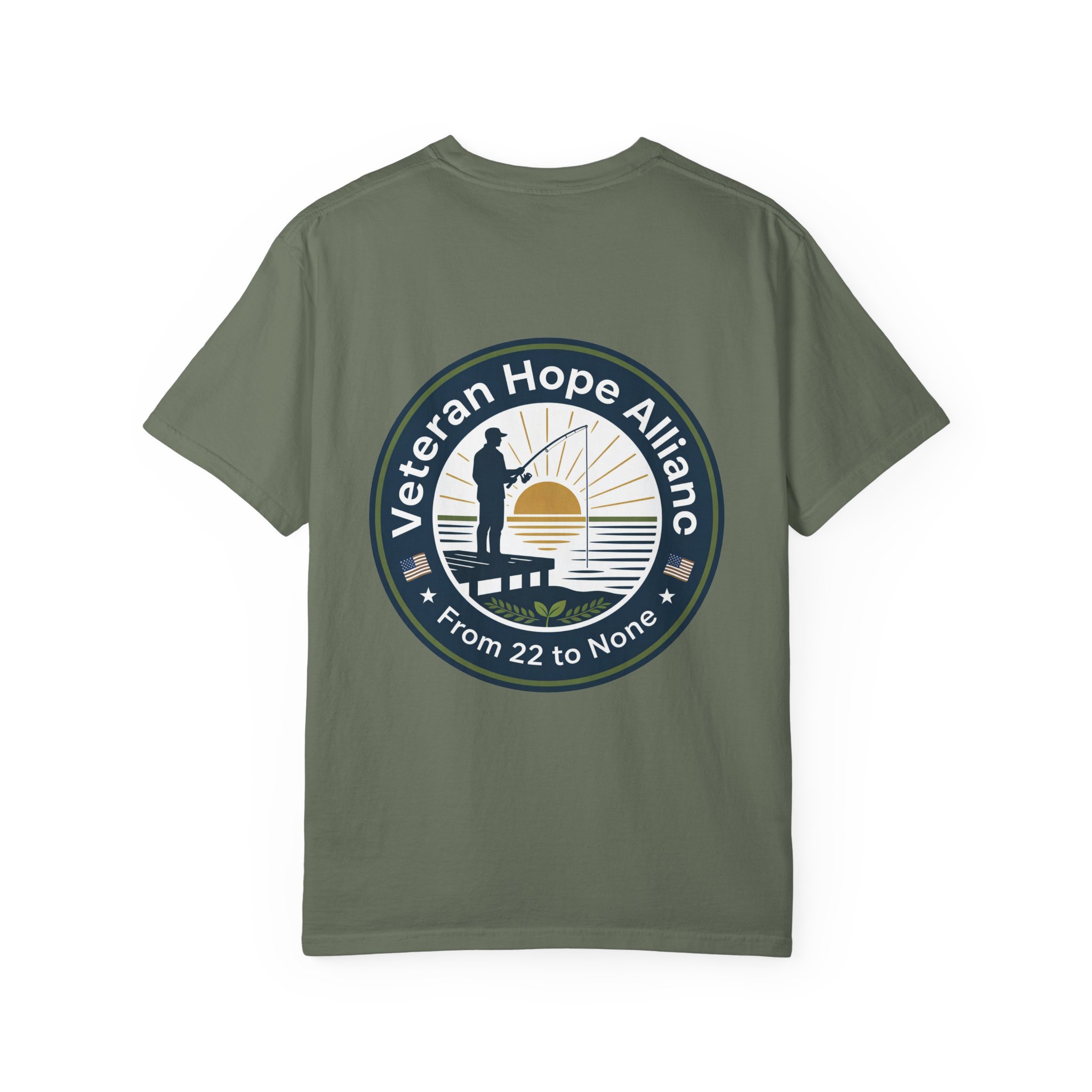 Veteran Hope Alliance Logo T-Shirt — 'From 22 to None' Support Tee - Image 38