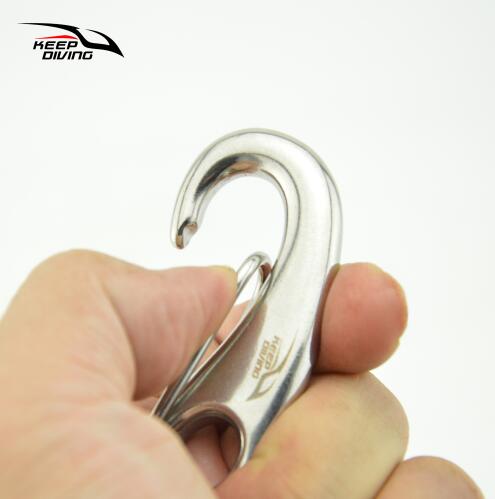 SUS 316 Stainless Steel Marine Grade Snap Hook For Scuba Diving BCD Accessory Attachment Bolt Kit - Image 5
