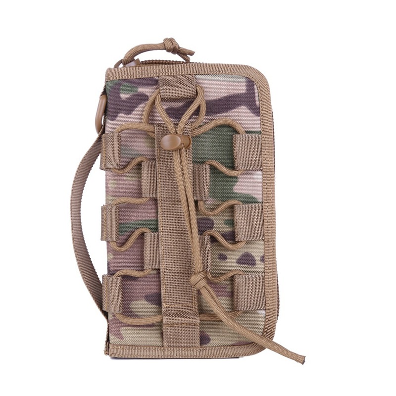 Ma Gaixian's Same Style Xuanwu Tactical Wallet Men's Handbag Outdoor Large Capacity Military Camo Wallet Mobile Case - Image 3