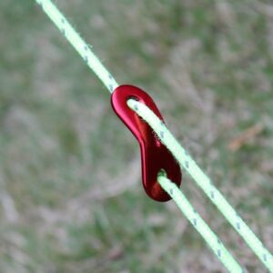 10pcs/lot Mini Ultralight Camping Wind Rope Buckle Aluminum Alloy Tent  Stopper Tent  Adjust Tentorial Wigwam