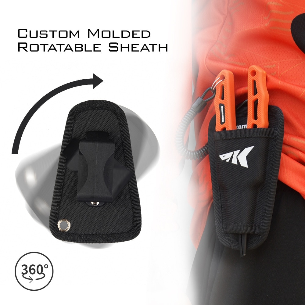 KastKing 420 Stainless Steel Fishing Pliers Tungsten Carbide Braid Cutters Crimper Hook Remover Saltwater Resistant Fishing Gear - Image 4