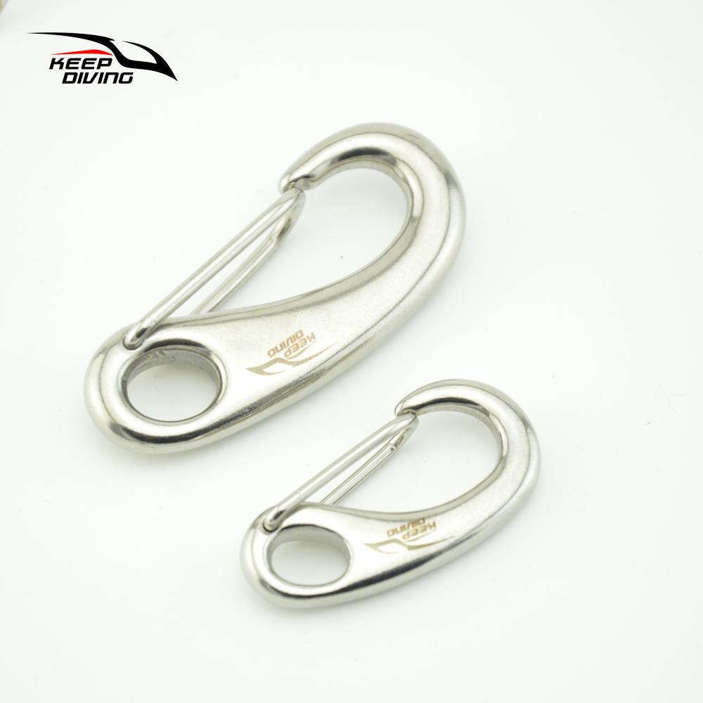 SUS 316 Stainless Steel Marine Grade Snap Hook For Scuba Diving BCD Accessory Attachment Bolt Kit - Image 4